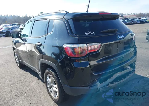 2018 Jeep Compass Sport Fwd from USA, damaged, VIN 3C4NJCAB6JT368742